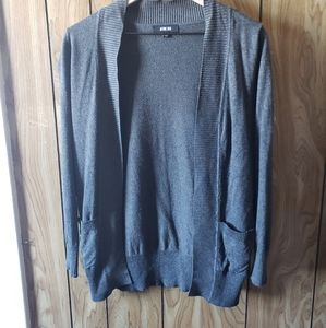Dark gray cardigan